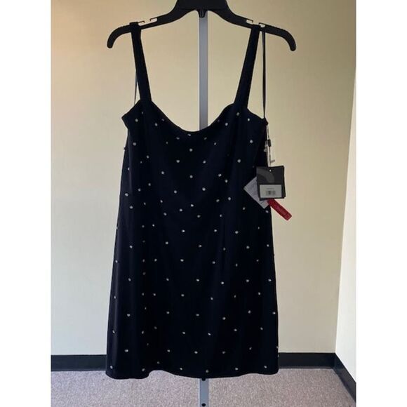 Ieena Mac Duggal NWT Sleeveless Rhinestone Encrusted Black Mini Sz 12 - Picture 8 of 9